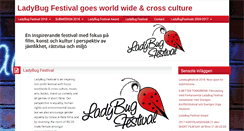 Desktop Screenshot of ladybugfestival.com